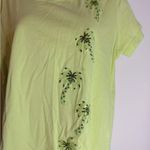 Lulu B Neon Women’s Green Embellished Tee S L No Material Tag XC Size L Photo 1