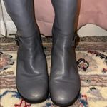 Isaac Mizrahi   Gray Heeled leather Boots 5.5M Photo 3
