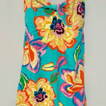 Gianni Bini GB‎  Floral Boho linen dress multi color size medium Photo 0
