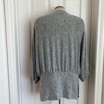 Anthropologie Anthro Saturday Sunday grey open cardigan one size Photo 12