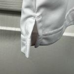 Adidas  Golf Polo Shirt Sz L White Pink Trim Photo 8