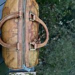 Alviero Martini Small Boston Bag EUC Brown Photo 11