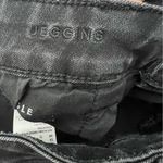 American Eagle Jeggings Womens 12 Black Distressed Knee Stretch Y2K Grunge Photo 4