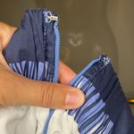 Banana Republic  Blue Striped A Line Skirt Size Small Photo 21