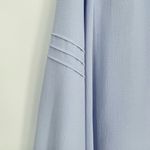 Sanctuary Social Standard Womens Light Blue Long Sleeve Smocked Collar Demure‎ Blouse M Photo 7