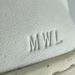 Madewell  Court Unisex White Leather Low Top Lace Up Sneakers Shoes Size M7 W8.5 Photo 7