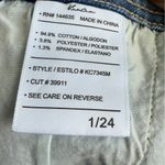 KanCan Jeans Womens 1/24 Blue High Rise Distressed Flare Button Fly Raw Hem Y2K Photo 4