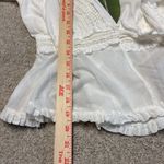 Farm Rio  Cotton Voile Side Wrap Silhouette Blouse Sz XS‎ NWT Photo 8