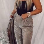 Sparkly Pants Silver Size M Photo 0