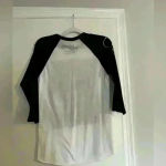 NWT Norman Reedus Designed Limited Edition Graphic Baseball Jersey. Size: S White Photo 1