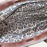 Dimoni brand gorgeous cocoa bean brown leather diamond quilted design ba… Photo 12