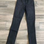 J Brand K brand 1212 runway super high rise slim straight black jeans Photo 0