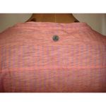 prAna NWT Womens Yoga Pilates Climb Top New Epley S Orange Purple SS Organic Photo 5