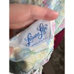 Frolicking dress Vintage floral housecoat pastel pink blue yellow Size L Photo 10