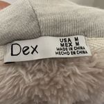 Dex Teddy Bear Sherpa Hoody Sweater Size Medium $70 Photo 4
