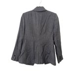 J.Crew Devon Flannel Blazer in Graphite Sz 4 Photo 3