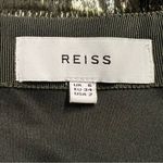 Reiss  Womens Ruched Shimmer Skirt Size 2 Holiday Cocktail Party Evening Event Photo 7