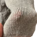 Eileen Fisher Medium Cardigan Knit Italian Yarn Merino Wool Grey Waterfall 3/4 Photo 4