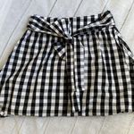J. Crew Factory midi gingham skirt with fabulous bow. Black Size 0 Photo 4