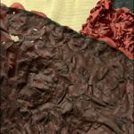 Anthropologie  Tracy Reese Maroon 3D Floral Rose Cocktail Dress NWT Photo 6