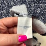 Lands' End  Sleeveless Cotton Tank Dress Blue Stars Print Pintuck Size Large New Photo 4