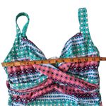 Lands' End  Bathingsuit Swimsuit Tankini Top Underwire size 8 Long Photo 4