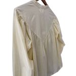 Xirena Poe Button Up Cotton Poplin Shirt Sunglow Size‎ Small Yellow Photo 5