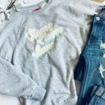 Stoney Clover Lane for Target Gray Pastel Logo Crewneck Sweatshirt Photo 3