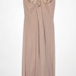 Jenny Yoo Farrah Ruffle Chiffon Gown Pink Size 8 Photo 7