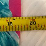 Campanella Tropical Pink Blue Floral Dress Size S Photo 11