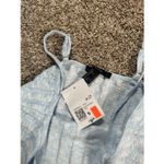 ZARA NWT forever 21 crop top tank top bundle women’s S brown stain/blue ribbed Photo 5