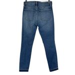 Current/Elliott Current Elliott The Stiletto Artisan Released Hem Denim Jeans Size 28 Med Wash Photo 7