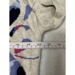 Nic+Zoe Blooming Short V Neck Sweater Beige Pink Floral Size M NWT $168 Photo 7