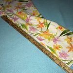 Forenza 𝅺 capris spring tropical print stretchy  elastic waistband size S Photo 6