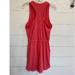 Sundry Evereve Women's Tank Dress Coral Drawstring Waist - EUC 0 Photo 3