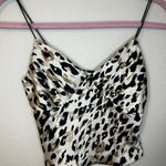 Timing Animal Print Satin Camisole Photo 0