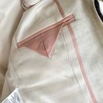 J.Crew  Lucie Lady Jacket Stretch Linen Blend Flax Ivory Preppy Retro US 6 NWT Photo 8