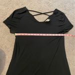 Mossimo Supply Co  | Black Short Sleeve T-Shirt Dress | Size Small Photo 7