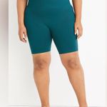 Maurice's  Super High Rise Seamless 8in Bermuda Bike Short; green; size XL Photo 0