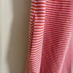 Ann Taylor Red Striped Short Sleeve Dress Size 6 Photo 2