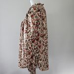 Free People Meant To Be Vintage Combo Floral Ruffled Cotton Blouse Size Small Photo 3