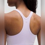 Lululemon NWT Ebb To Street Ribbed Tank Top Light Support Lavender Frost Size 12 Photo 3