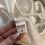 Euro Lace Maxi Slip Dress White Size M Photo 3