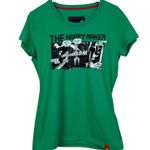 BMW Motorrad The Happy Maker Damen Comic Strip Graphic Tee Womens Size L NWT Green Size L Photo 1