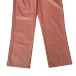 NEW House of Harlow 1960 Brown Vegan Leather Wide Leg High Rise Trouser Pants 10 Photo 2