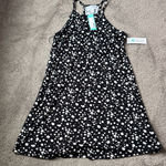 French Grey  Black/White Melcy Brushed Knit Dress SIZE S Photo 0