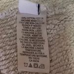 Steven Alan  Light Gray Knit Cozy Crew Neck Raw Hem Pullover Sweater Top Size S Photo 3