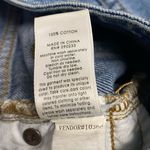 PacSun Mom Denim Shorts Two-Toned 2.5”Inseam Cuffed Hem Size 24 Blue Photo 6