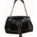 Adrienne Vittadini  Women's Black Shoulder Bag Purse SKU 6318 Photo 0