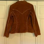 Kikit Jeans Y2K brown corduroy embroidered floral jacket small Photo 4